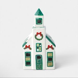 New Holiday Ceramic LED Church from Threshold Christmas Collection